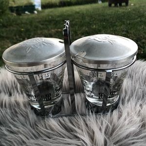 Vintage condiment server.